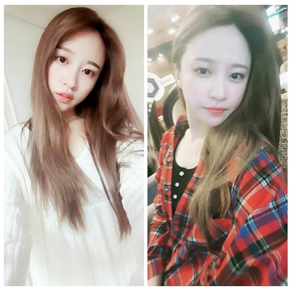 EXID成员Hani在SNS接连发布两张清纯自拍照 长发飘飘清纯甜美