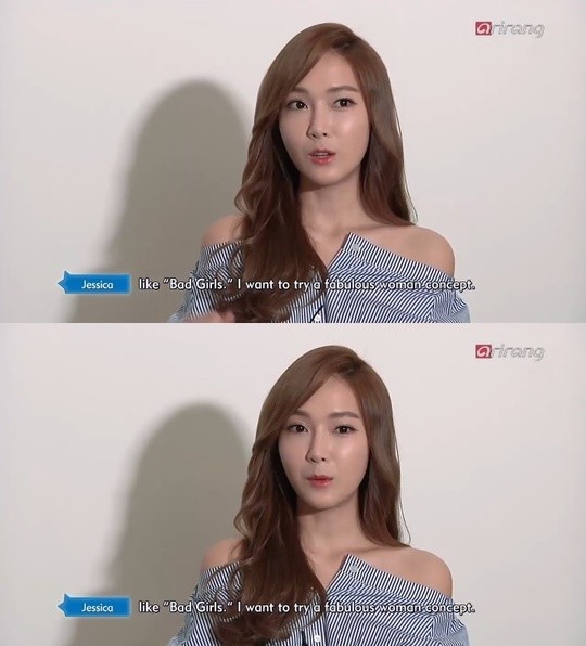 当腻了乖乖女! Jessica透露想尝试李孝利"霸气姐"的路线