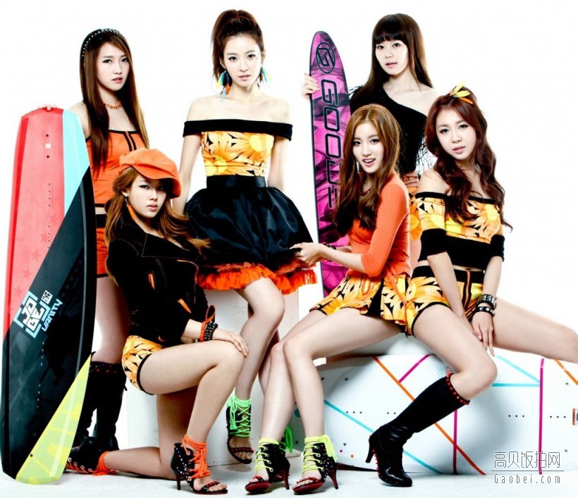 韩国组合Tahiti有几名成员？