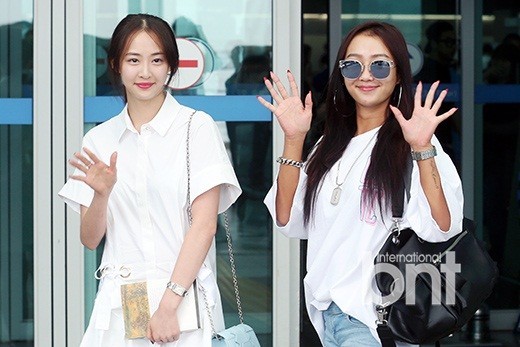 女子组合SISTAR飞中国参加“MCD in China” 造型时尚靓丽姿色各异