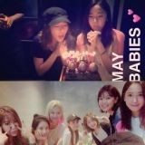 少女时代成员齐聚一堂  为润娥、Sunny庆生 清纯美貌十分吸睛