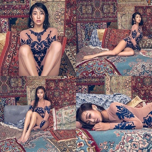 SISTAR新专辑回归海报公开成员孝琳和宝拉变身东方美女