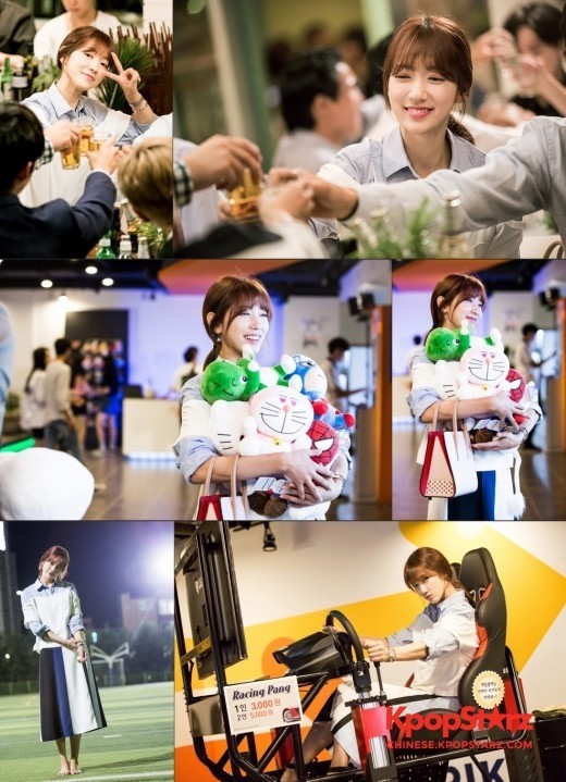 《Doctors》于今日公开了演员朴信惠的幕后花絮照