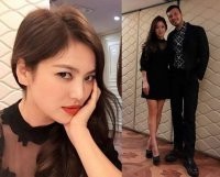 宋慧乔无论何时何地总是散发出压倒性的魅力，惊艳全场