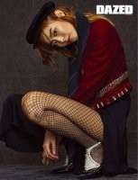 某时尚杂志公开了After School成员U-IE的一组写真