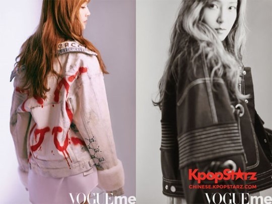 《Vogue Me》方面公开了Jessica为其拍摄的画报