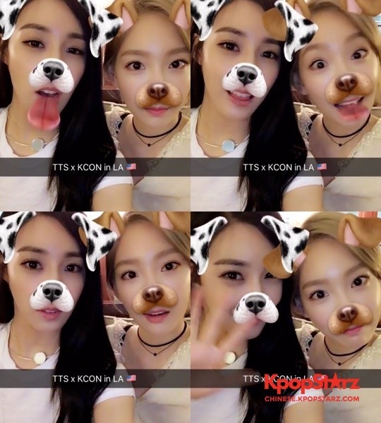 Tiffany惊喜公开了与泰妍录制的影像