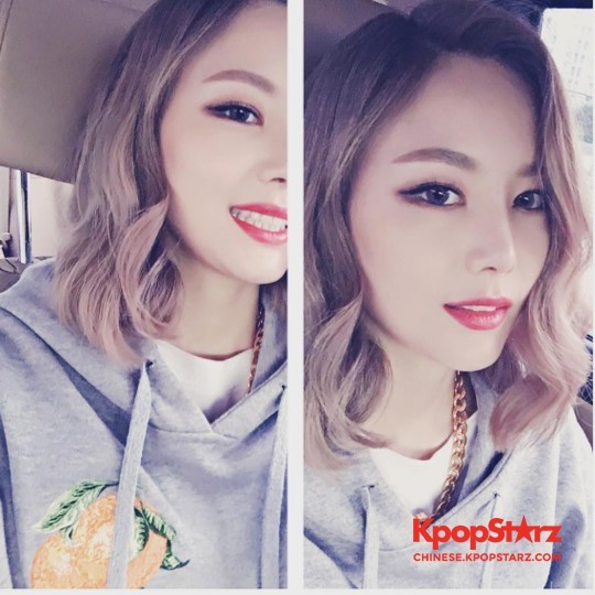 Brown Eyed Girls成员Miryo公开了近况