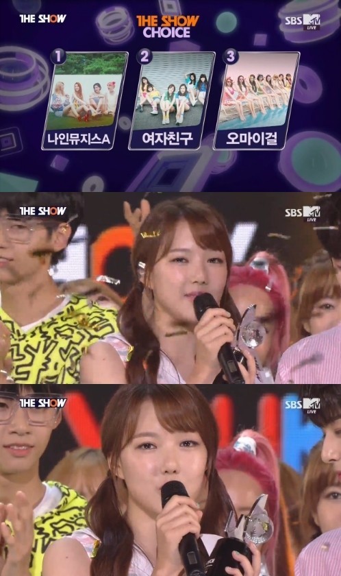 《THE SHOW》播出，GFRIEND凭借《NAVILLERA》夺得冠军