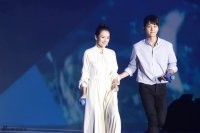 演员宋仲基与中国顶级女神章子怡相遇了