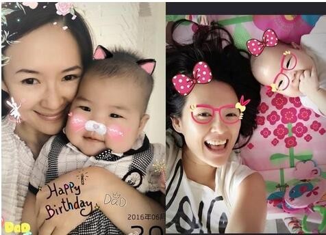 章子怡的女儿醒醒开口喊妈妈了？