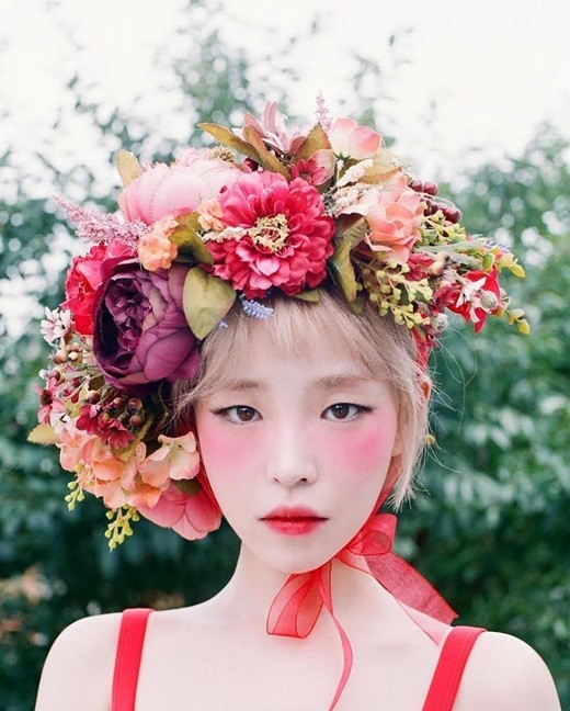 Brown Eyed Girls成员佳仁方面公开了solo新辑预告照