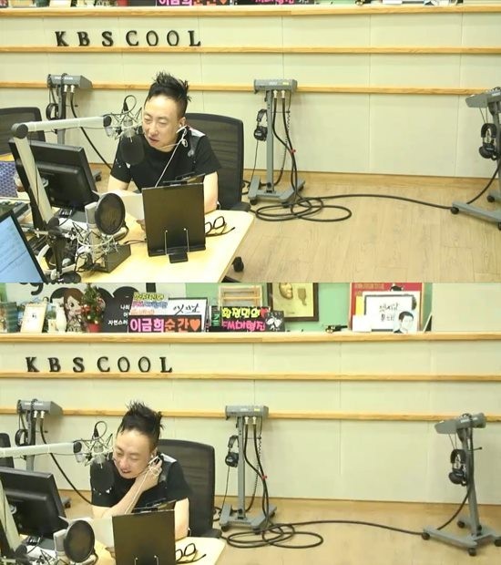 谐星朴明洙在《朴明洙的Radio Show》中表达了对妻子的爱意