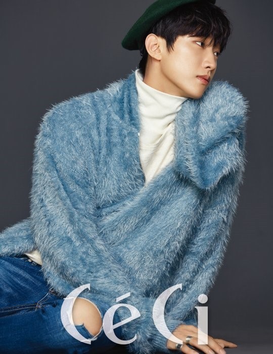 某时尚杂志公开了韩国男团B1A4成员郑振永的一组画报