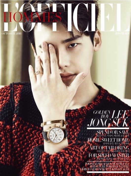 李钟硕为《L’Officiel Hommes》拍摄的写真全线曝光