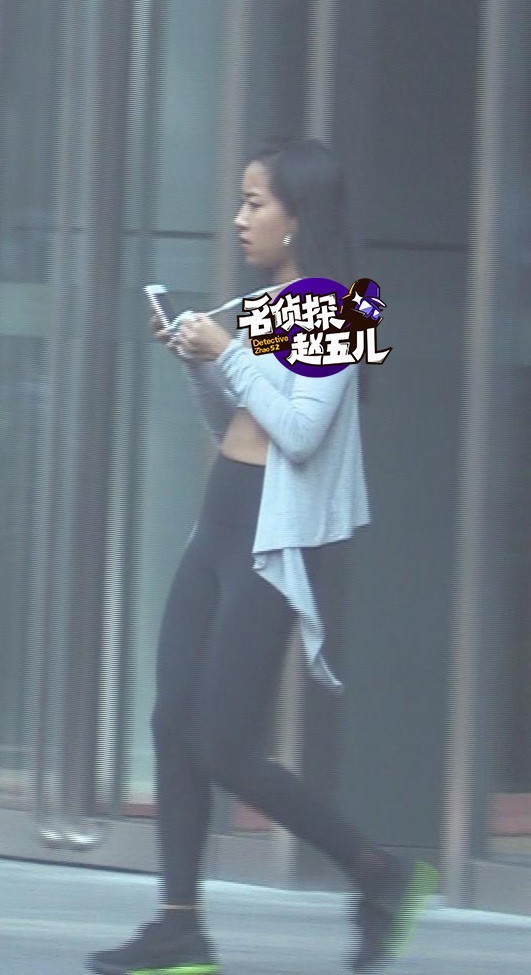 偶遇吉克隽逸和她的富二代男友健完身