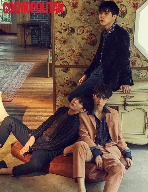 韩国男团VIXX为某杂志拍摄的最新时尚画报公开