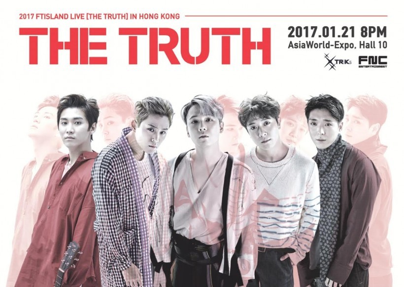 FTISLAND宣布将於明年一月来港举行演唱会