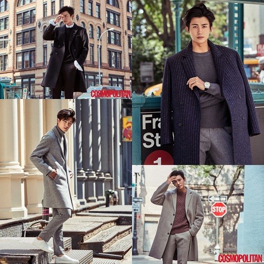 帝国之子成员朴炯植携手某杂志拍摄的时尚写真公开