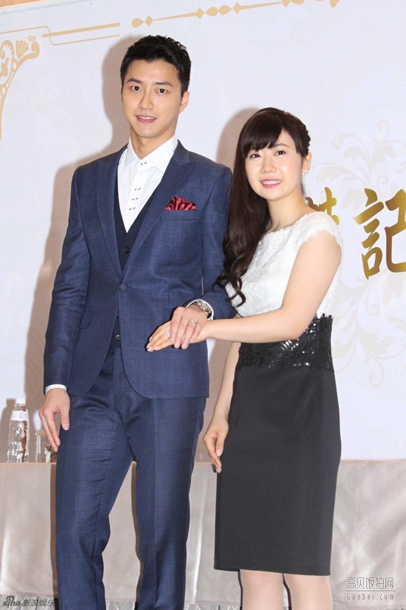 福原爱与江宏杰22日在台北举办第二场记者会说明结婚喜讯