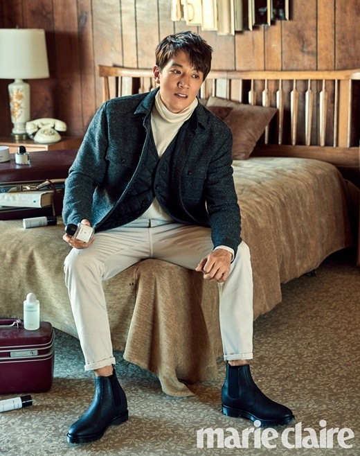 演员金来沅为某时尚杂志拍摄的最新画报公开