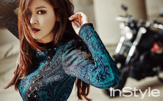 韩国演员金素妍携手某杂志拍摄的一组写真公开