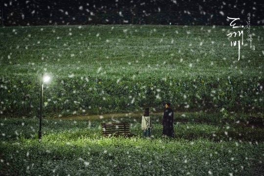 新金土剧《孤单又灿烂的神-鬼怪》公开了男女主角