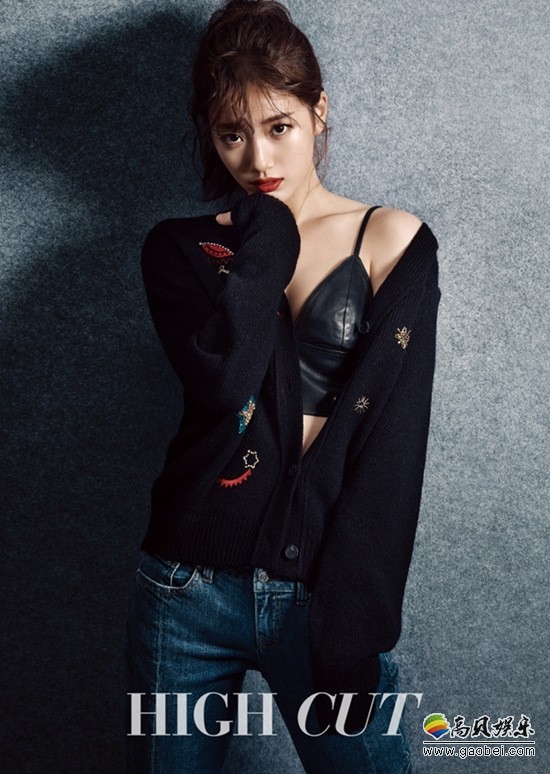 韩国女团miss A成员秀智携手某杂志拍摄的写真公开