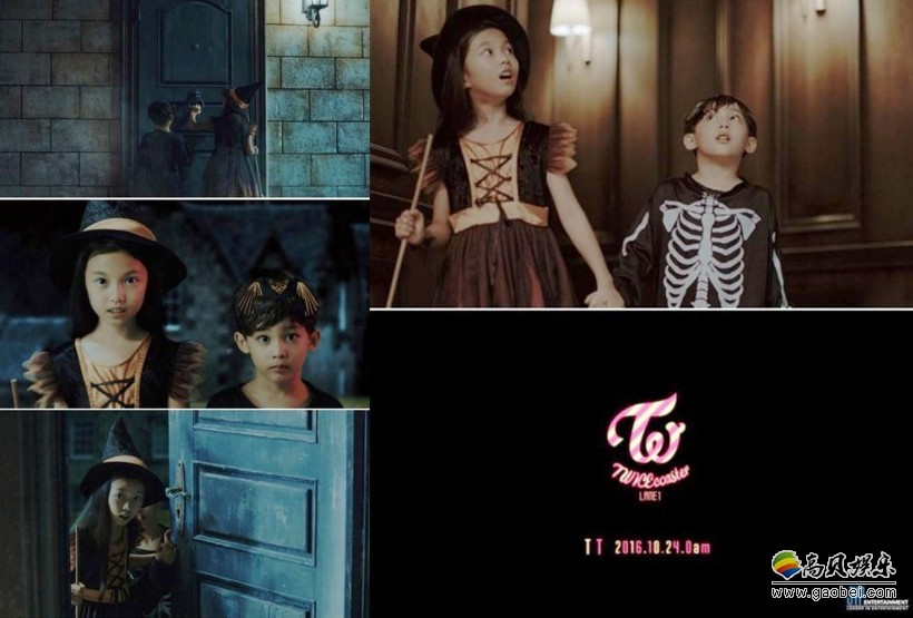 TWICE第三张迷你专辑主打歌《TT》的第一版 MV 预告片