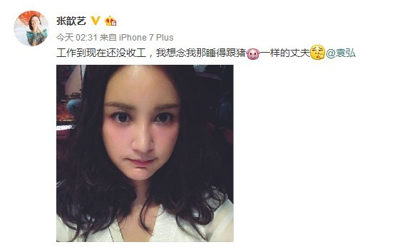 张歆艺为什么说袁弘像猪呢？