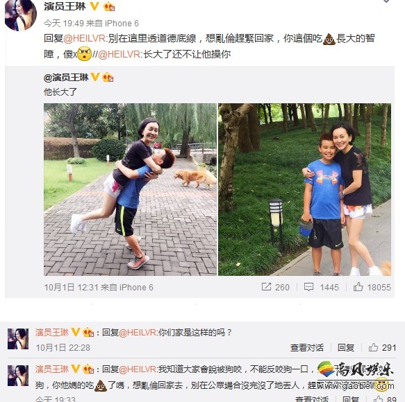 王琳为什么难忍网友粗俗？