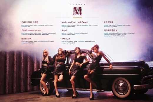 韩国女子组合MAMAMOO通过官方SNS公开了迷你四辑《MEMORY》 韩国女子组合MAMAMOO通过官方SNS公开了迷你四辑《MEMORY》