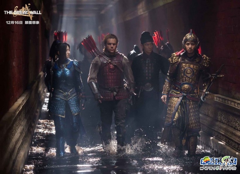 由张艺谋执导的贺岁饕餮巨制《长城》将于12月16日全国公映