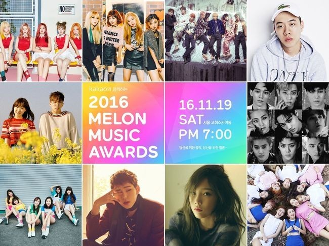2016 Melon Music Awards TOP10名单出炉