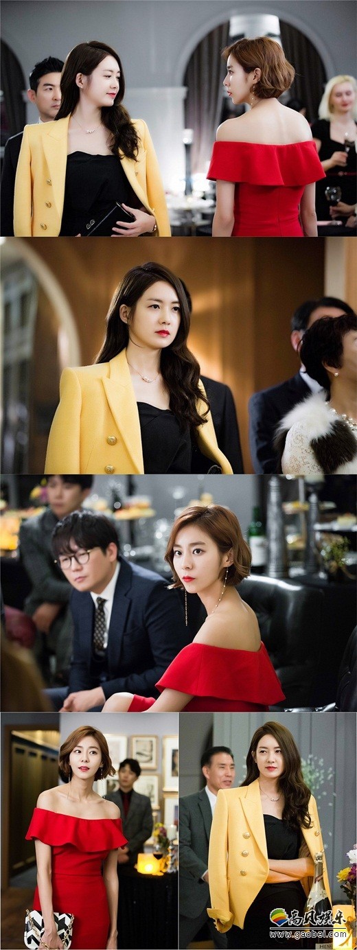 韩国MBC电视台新剧《不夜城》公开了李枖原和U-IE的拍摄现场照