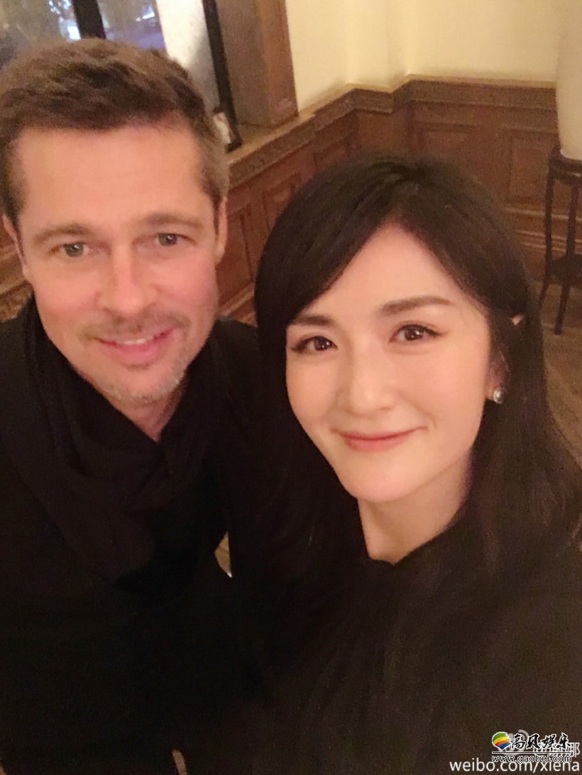 布拉德-皮特近日在中国宣传电影