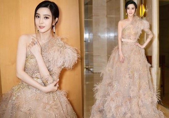 范冰冰在微博放送系列美照