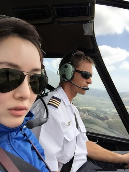 叶一云旅行的照片曝光了？