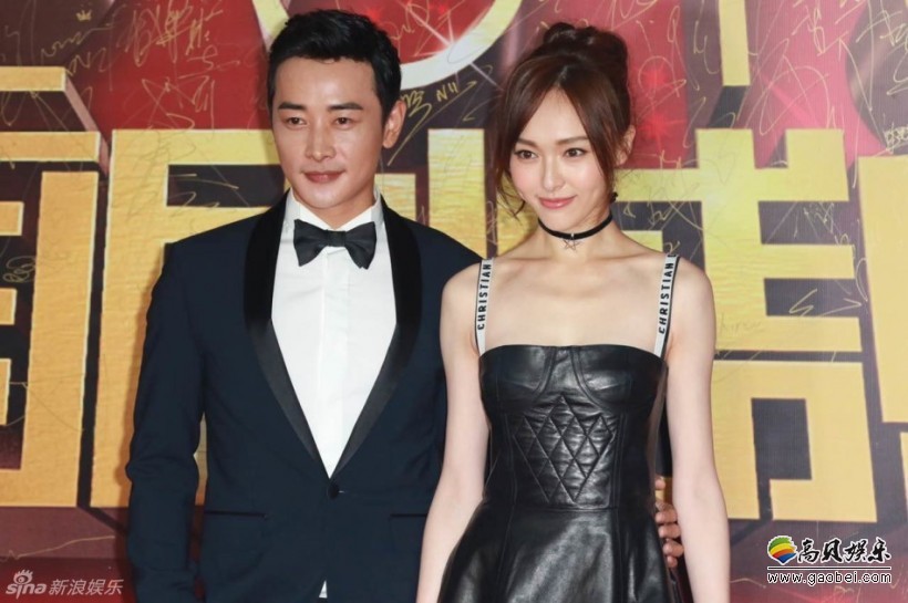 刚宣布恋情不久的唐嫣和罗晋携手现身2016年安徽卫视国剧盛典