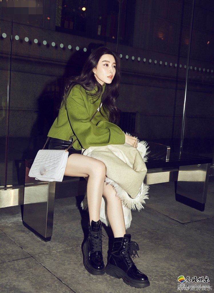 范冰冰一组拍摄大片的花絮照曝光