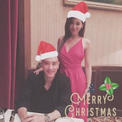 王阳明蔡诗芸一同过圣诞了？