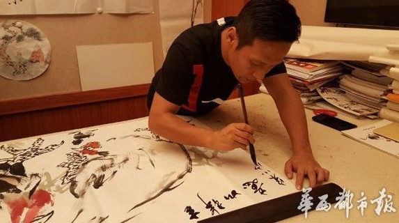 宋小宝书法作品曝光后一幅字卖了多少钱？