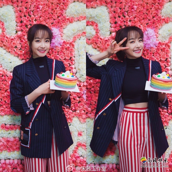 宋茜30岁生日在电影《古剑奇谭》剧组中度过