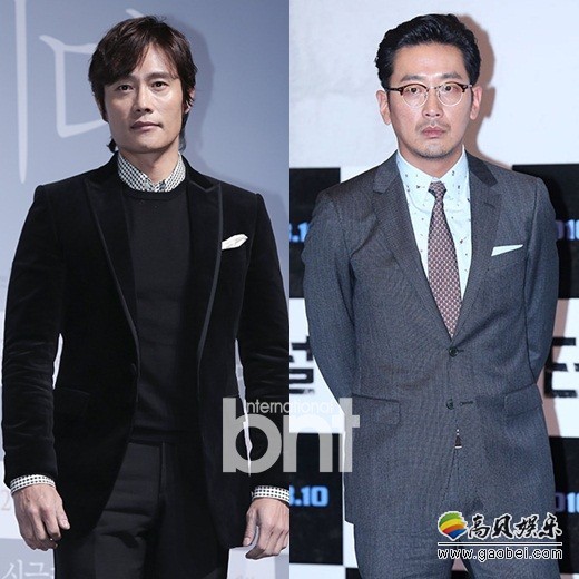 韩国演员李秉宪和河正宇共同参与电影《单身骑士》的制作