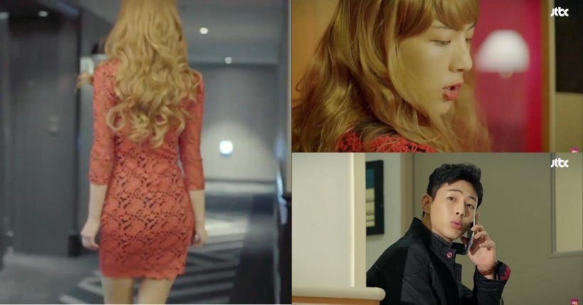 金志洙在大力女子都奉顺剧中饰演一名刚正不阿的刑警