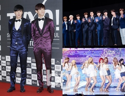 关注SM娱乐旗下的核心组合——东方神起、SuperJunior和少女时代