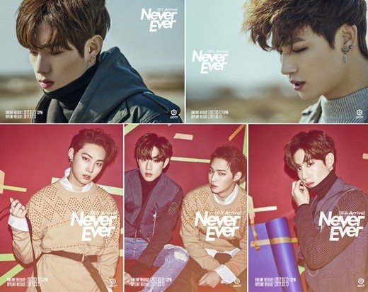 男团GOT7于2日公开了成员JB、Mark的回归预告照