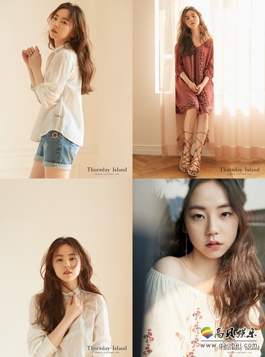 韩国演员安昭熙为某品牌拍摄的2017春夏画报于8日公开