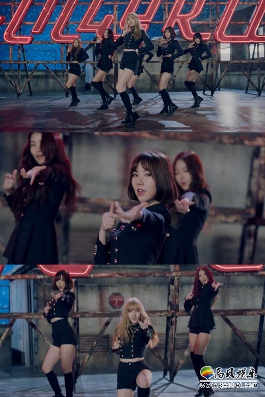 韩国女团GFRIEND公开了《FINGERTIP》的舞蹈版MV