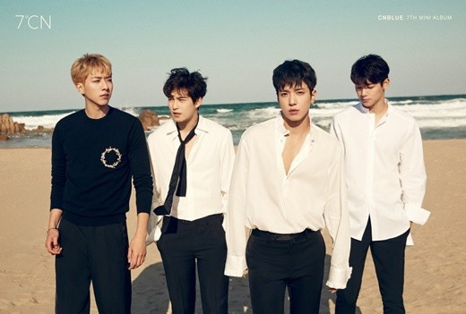 韩国乐队CNBLUE完整体新专辑封面照于14日正式公开